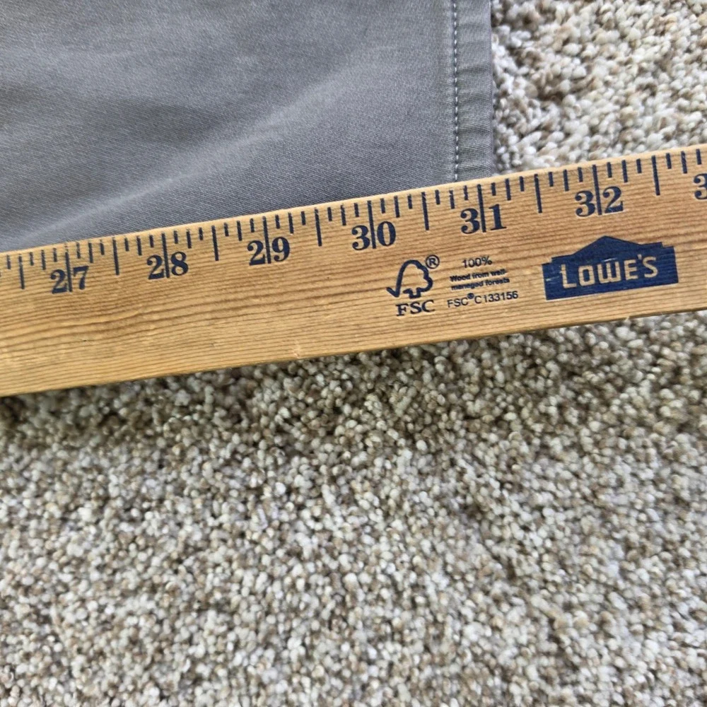 Banana Republic Traveler Slim Fit Pants Mens 33x32 Grey Outdoor Casual Preppy